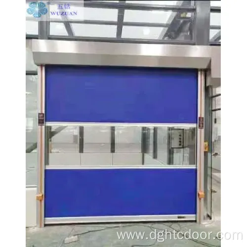 PVC High Speed Rolling Door for Food Factory